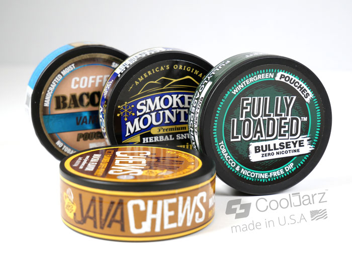 CoolJarz-Tobacco-Free-Chew-Cans-Made-in-USA-Ready-to-Ship-In-Stock-Now for beef jerky chew and other non-tobacco alternatives