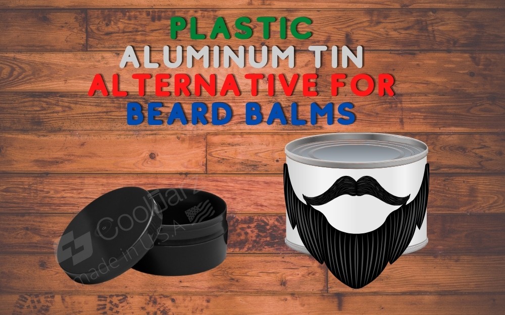 PLASTIC ALUMINUM TIN ALTERNATIVE FOR BEARD BALMS